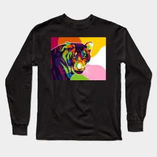 The Bengal Colorful Inside Long Sleeve T-Shirt